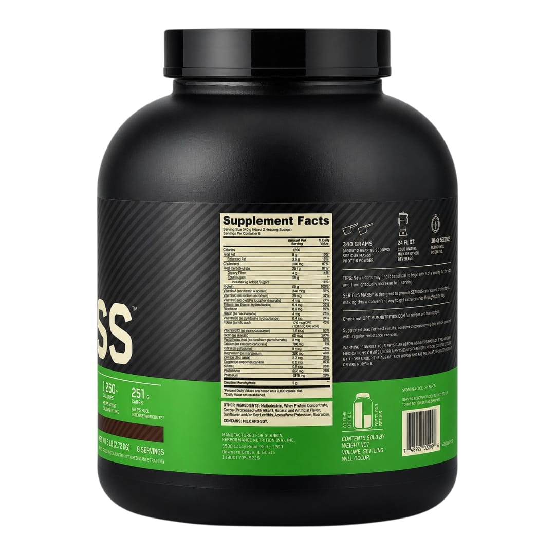 Serious Mass Choc_Tabla_tuvitaminaco Serious Mass Chocolate Tabla tuvitaminaco